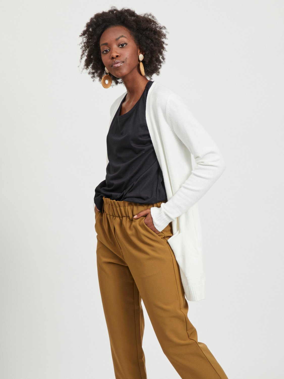 VIRIL Cardigan - white alyssum - VERO MODA & VILA Bergvik
